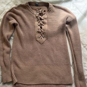 Charlotte Russe tan sweater